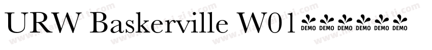 URW Baskerville W01字体转换